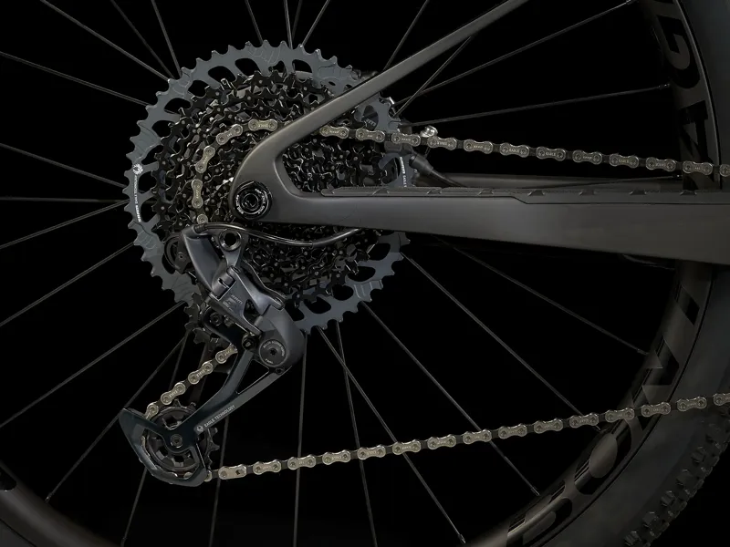 Trek Supercaliber 9.8 GX Mountain Bike in Matte Raw Carbon-3